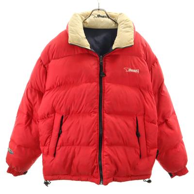 Reversible Down Jacket L Red Men's Used