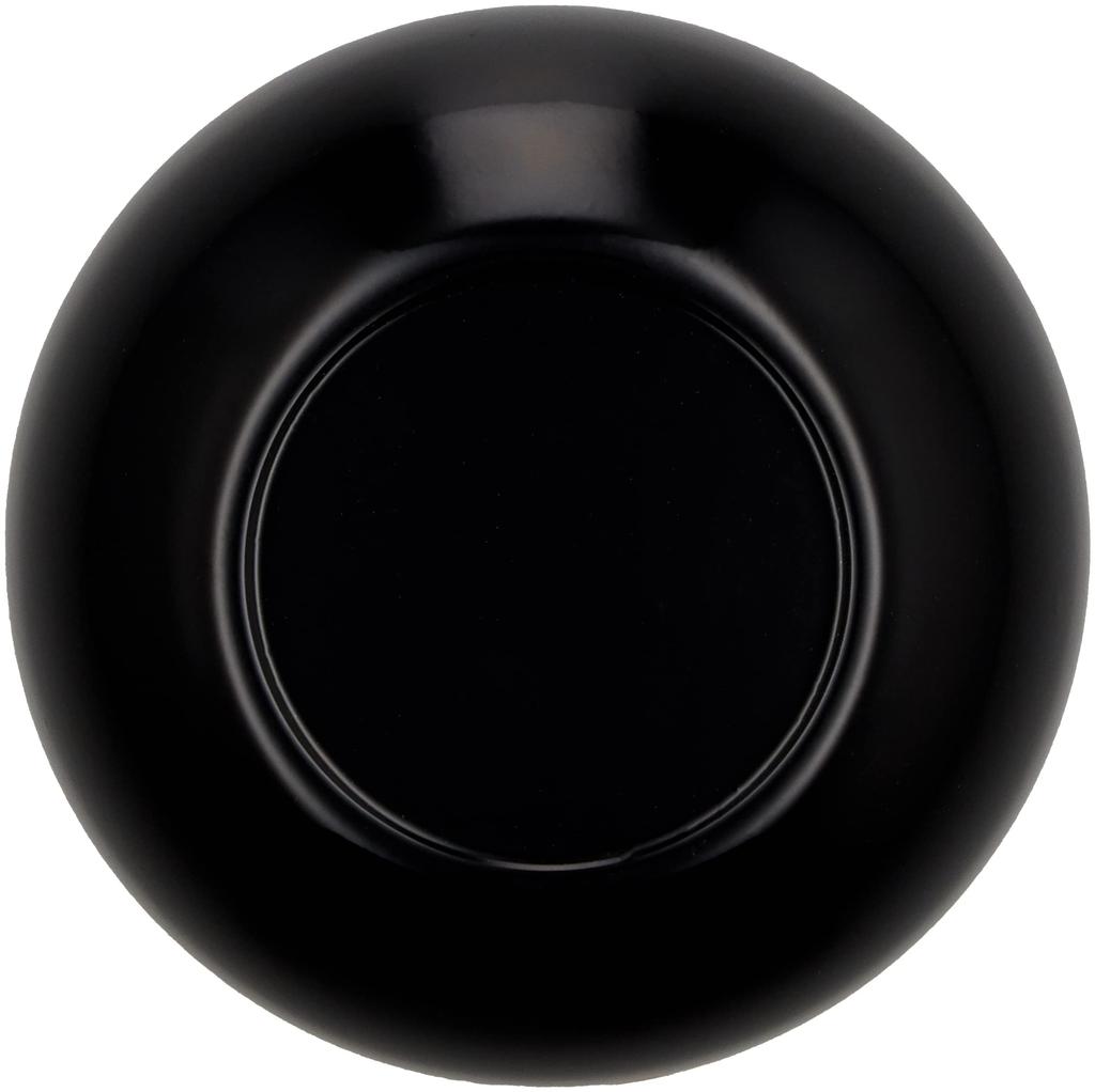 Nakatani Brothers Company Yamanaka Lacquerware Fukuume Plum Blossom Bonbon Case, Black with Red Interior, Colored Light, 33-4616