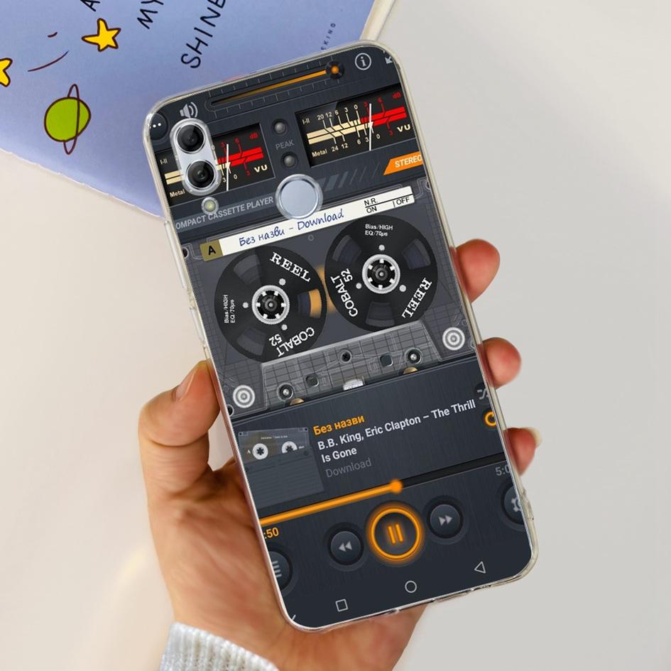 Für Honor 10 Lite Hülle HRY-LX1 HRY-LX2 Abdeckung Mode Schmetterling Transparentes Silikon Hüllen Für Honor 10 10i Honor10 Bumper