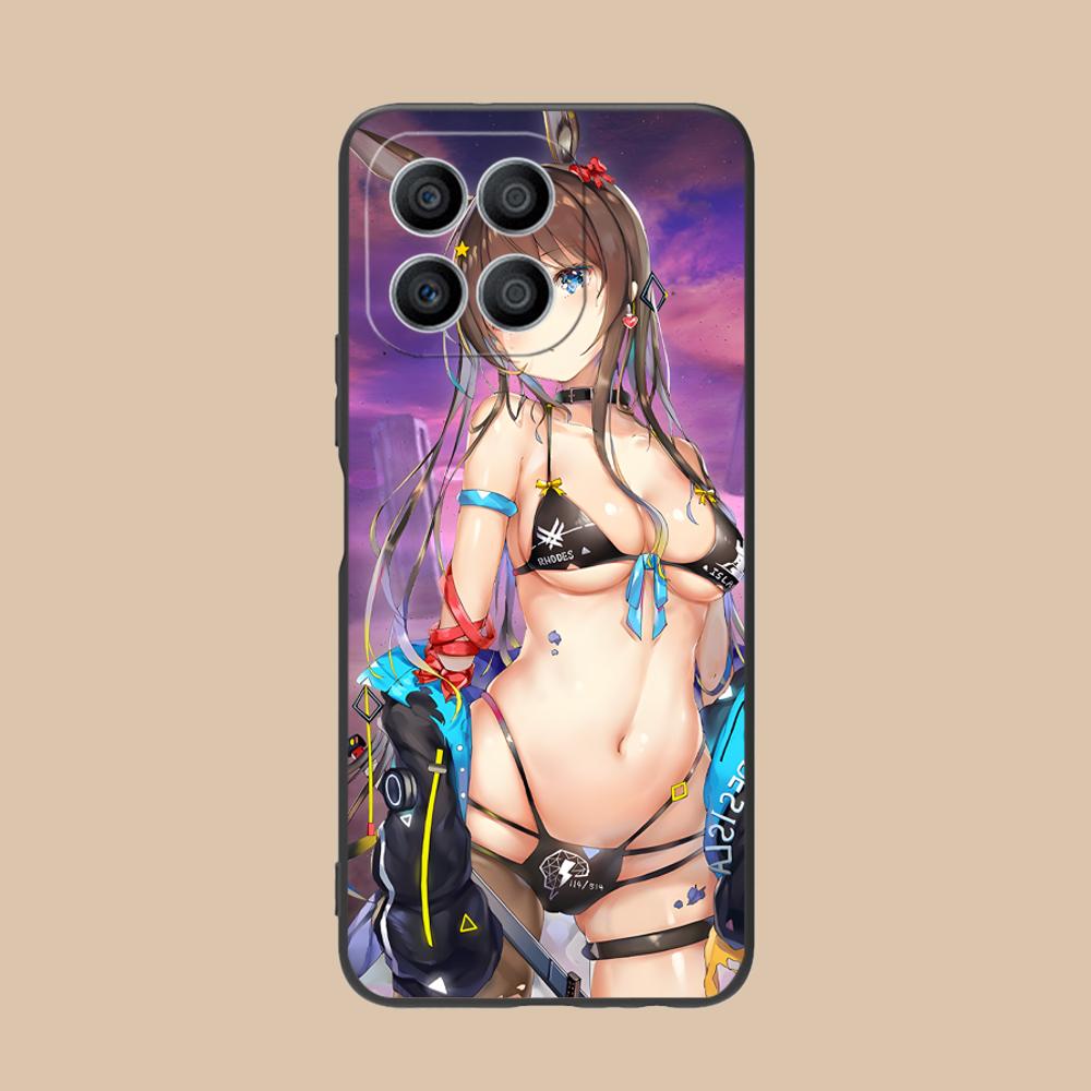 Arknights Amiya Mobile Phone Case for Honor 90 80 70 60 50 30 20 10 9 8 7 Pro S SE Lite 5G Colour Printing Protective Luxury