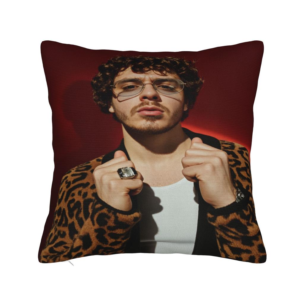 Pillow Cover Singer Jack Harlow Morden Pillow Case For Chair Sofa Home Decor Pillowcases