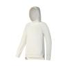 FILA Simple Versatile Comfortable Hooded Sweatshirt Women tops Vanilla-White A11W511201FIV