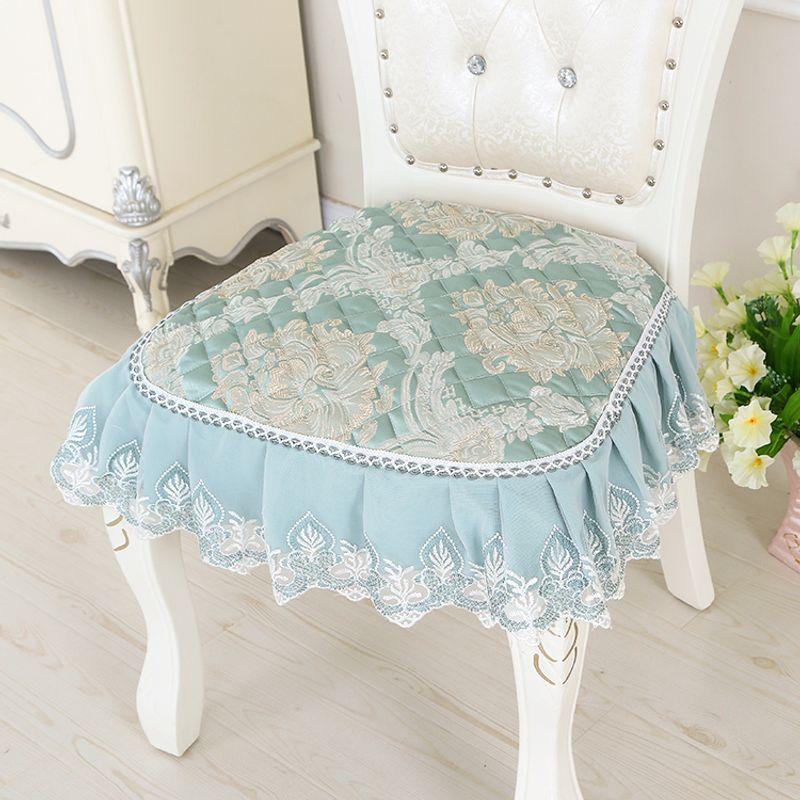 

Подушка на европейский обеденный стул Подушка для дома на весь год Нейтральная Нескользящая Минималистичные ткани Подушка на стул для обеденного стола Подушка для сиденья стула Green(Auspicious Green) 45*43cm