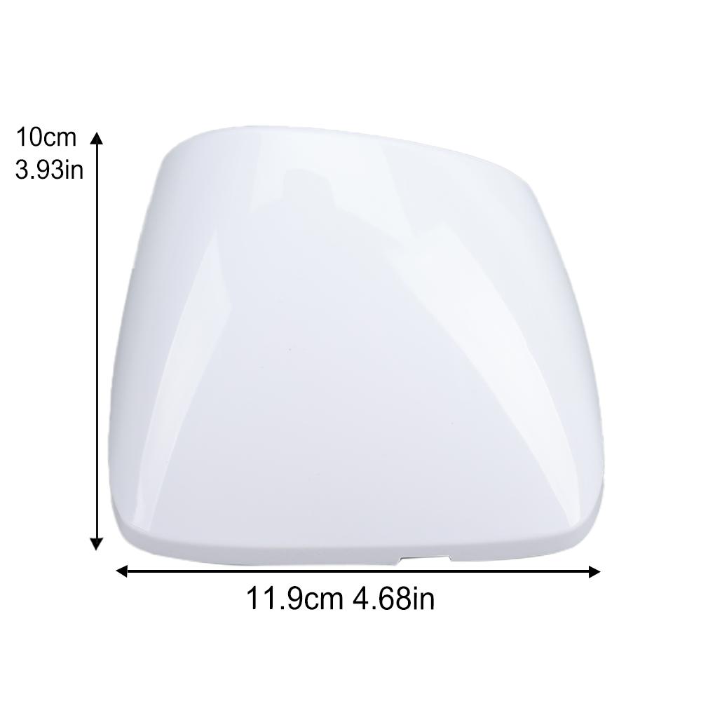 Rearview Mirror Cover Cap For Nissan Tiida 2005 2006 2007 2008 2009 2010 White Door Side Mirror Shell Cover Cap Car Accessories