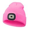 Customizable LED Light Up Knitted Winter Hat for Kids Warm Luminous Beanie With Embroidery Option Stock Available