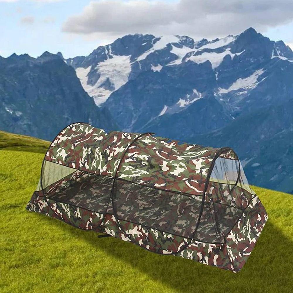 Folding Camo Camping Mosquito Net Tent with Bottom Portable Mosquito Net  Outdoor