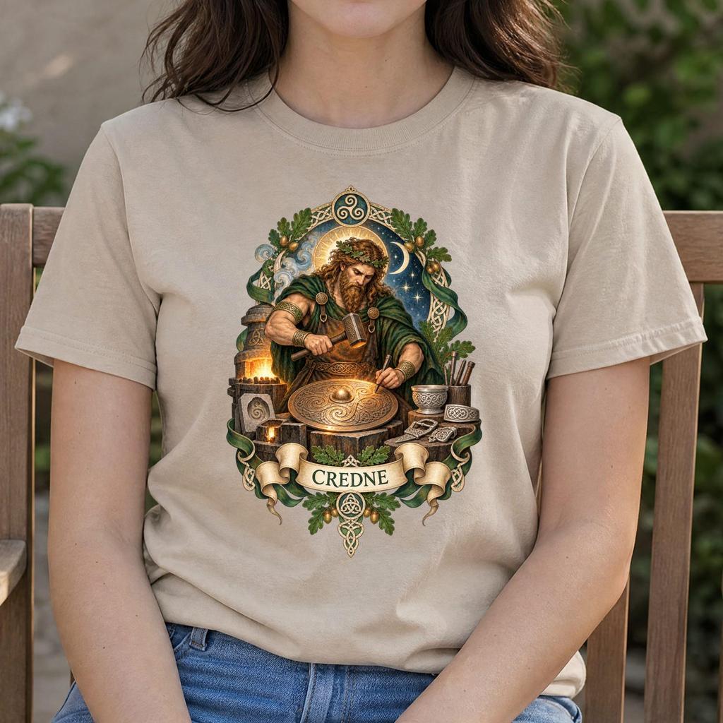 Tarot Credne Shirt - Front or Back Print - Mythology Gift