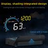 M12 Head Up Display Windshield Projector Electronic Car OBD2 GPS HUD Auto Speedometer Compass Fuel Consumption Voltage Temp