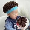 Funny Wig Cap Cute Wig Hat High Quality Knitting Hat  for Baby