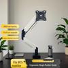40" Ergonomic Rotating & Extendable Pneumatic Monitor Stand
