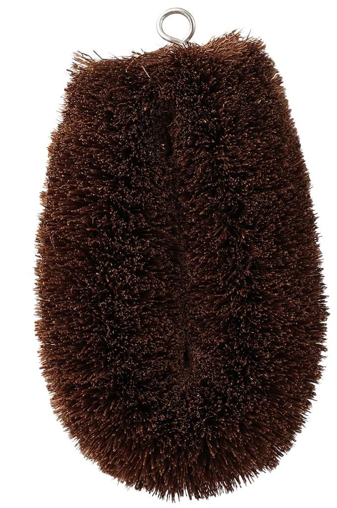 Kamenoko Tawashi Nishio Shoten Palm Extremely 4 Scrubber, Fine, No.