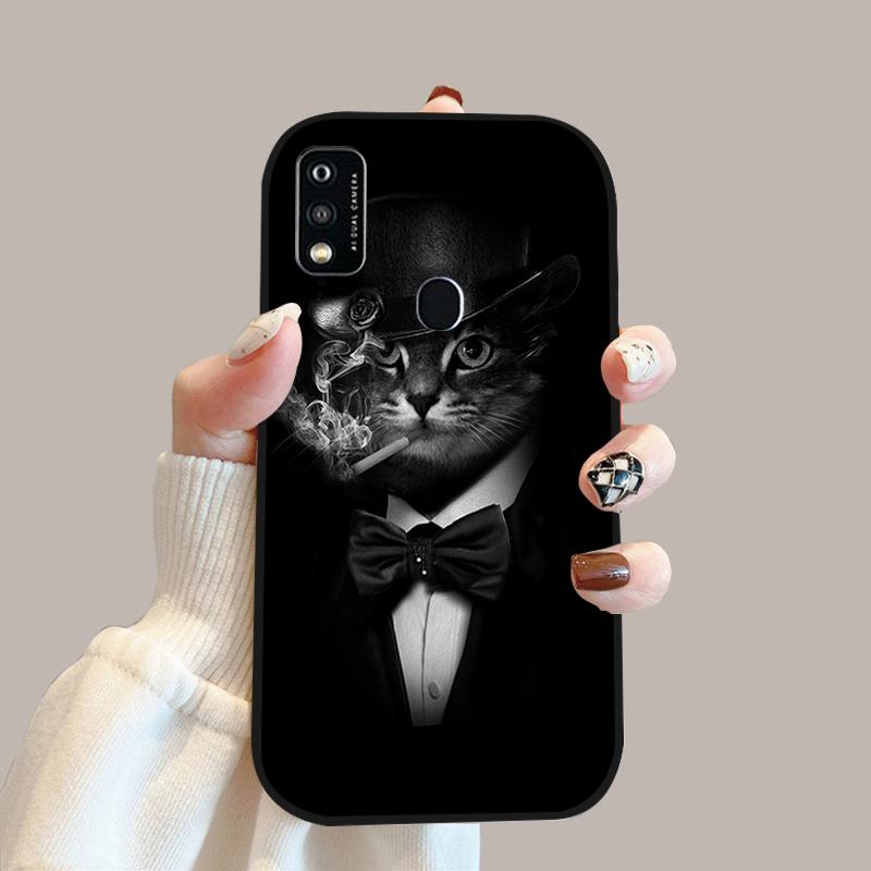 For ZTE Blade A51 Case A52 A53 Color Painted Soft Silicone Phone Cover Cases For ZTE Blade A31 Fashion Protective Fundas Coque