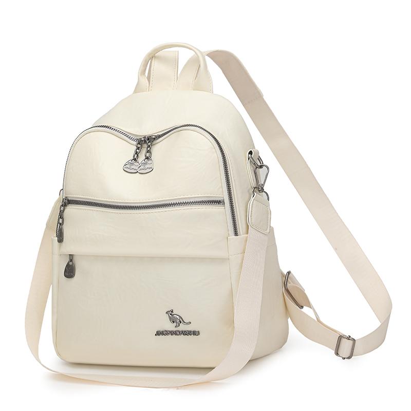 Women s Backpack Large Capacity Backpack PU Multi-function Shoulder Bag