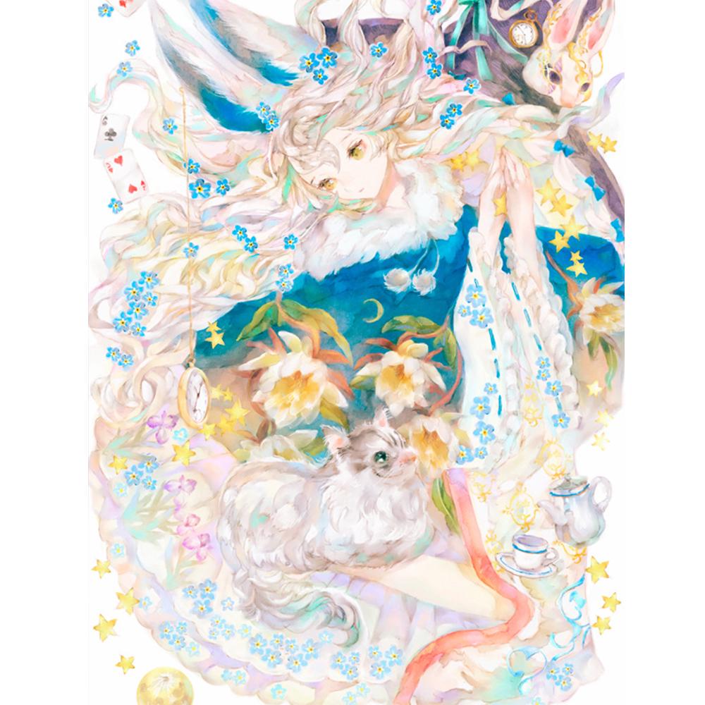 Full Round Mosaic Diamond Embroidery Sailor Moon 5D DIY Diamond Painting Cross Stitch Home Decoration Painting Kits