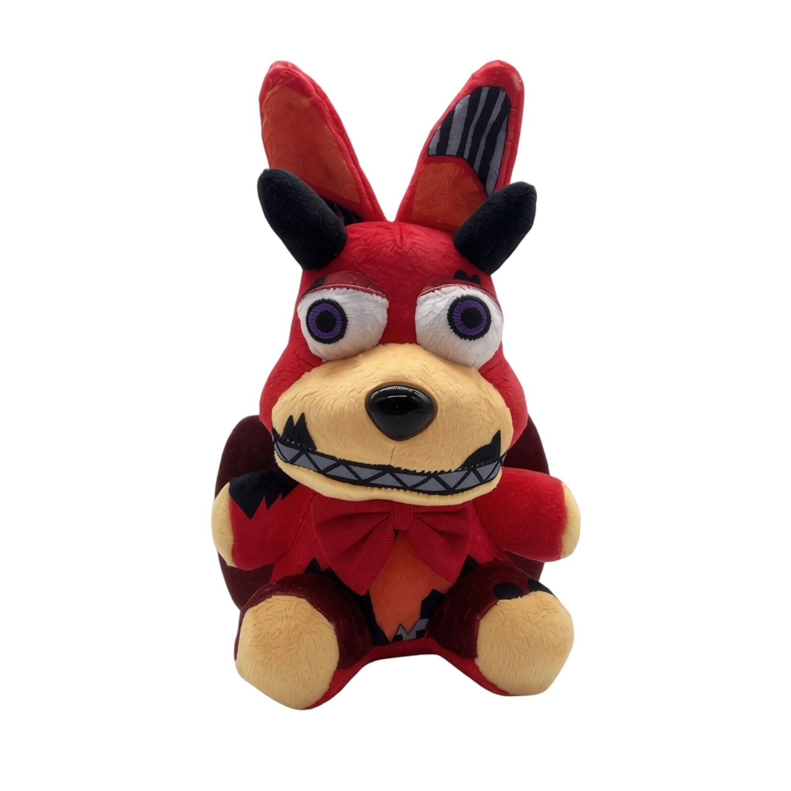 Plush Stuffed Animal Toy Soft Collectible Character Doll Game Inspired Design Unique Expression Sitting Posture Durable Material One Size