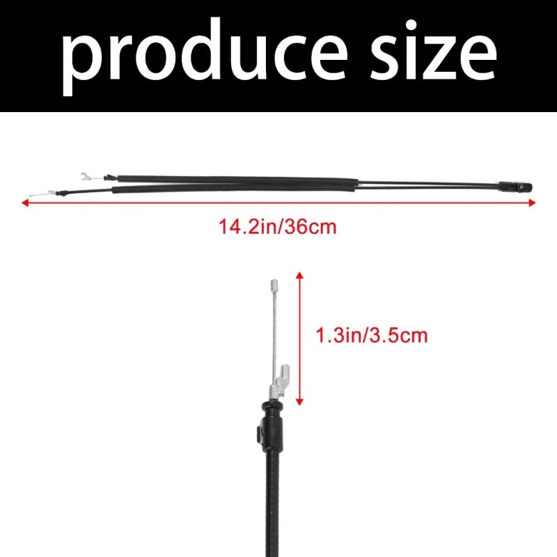 Seat Recline Mechanism Cables 1441167 1441166 For MK5 MK6 Black Front Seat Release Tilt Cable