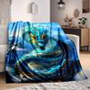 1 Stück Drachen Fantasy Kunstwerk Decke - Perfektes Geschenk für Geburtstage, Weihnachten & Halloween - Weich, Warm & Vielseitig yy250909202
