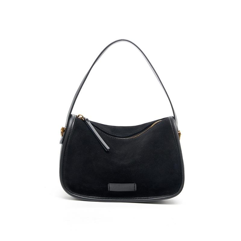 Retro women's bag matte cowhide leopard print niche design messenger bag women's light luxury leather premium commuter handbag