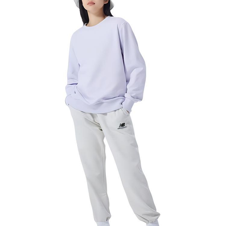 New Balance Sweatshirt Unisex Light Purple AMT21555-LIA