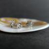 Silver Earrings with Cubic Zirkonia (2191674)