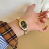 With Stainless Steel Strap Ladies Watches Oval Strap Watch  for Girl Student