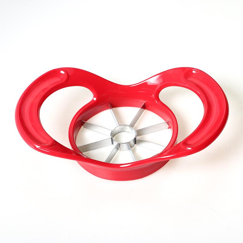 

Бытовая нержавеющая сталь нож для яблок многофункциональный разделитель фруктов резак для груш слайсер для удаления сердцевины кухонный инструмент красный