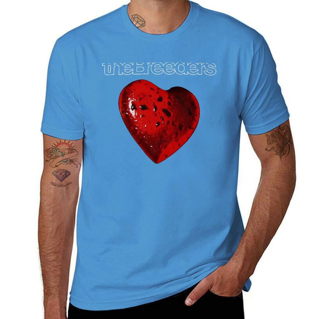 The Breeders - Last Splash T-Shirt Schwergewichte lustige koreanische Mode Kurzarm-T-Shirt Herren T-Shirt Grafik