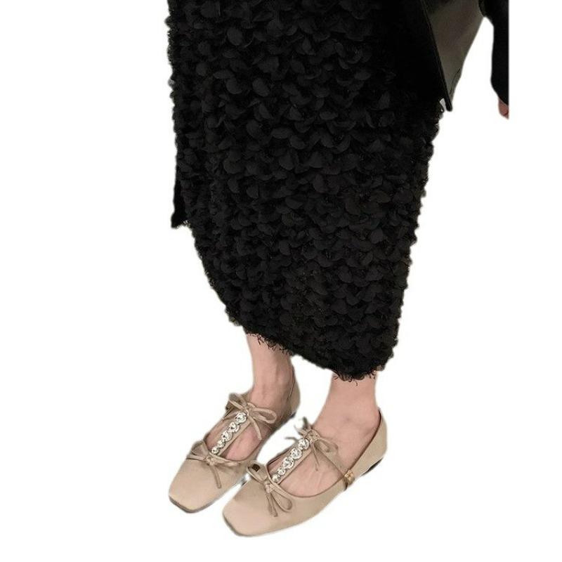 Модные женские туфли-лоферы с острым носком в стиле ретро — фото 4