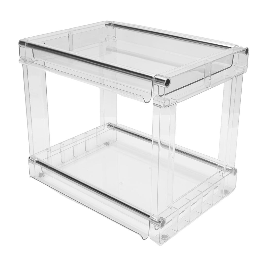 Desk Organizer Large Capacity Desktop Tea Bag Storage Rack Multi Functional Cosmetic Stationery Storage for Home Office