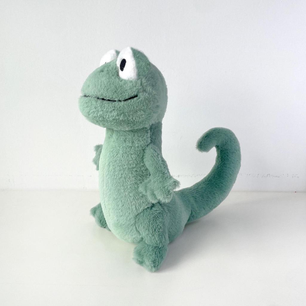 Tom the Green Lizard Plush Toy - Realistic Simulation Doll
