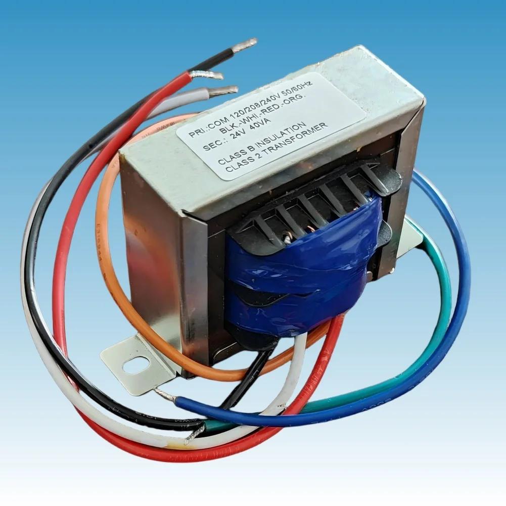 Control Transformer 24V 40VA for HVAC Furnace Applications Input Voltage Options 120V 208V 240V Class B Insulation 68x59mm Size