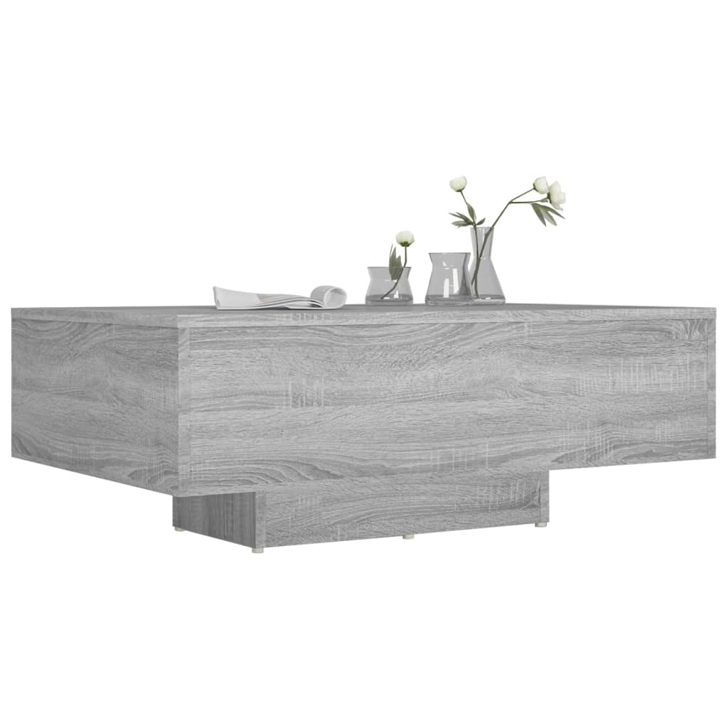  Coffee Table, Grey Sonoma Oak, 85x55x31 Cm