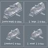 20pcs Cable Clips Organizer Self-Adhesive Cable Fixed Wire Clamp For Table Car Office Home Data Line Charger Wire Management