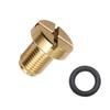 17111712788 Brass Drain Screw Car Radiator Water Tank Expansion Drain Screw Plug for BMW E36 E39 E46 Fuel System Fittings7