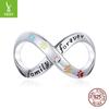 Yinziyun Cat Paw Print DIY Bracelet Spacer Beads: Cute S925 Sterling Silver Pet Imprint Collection