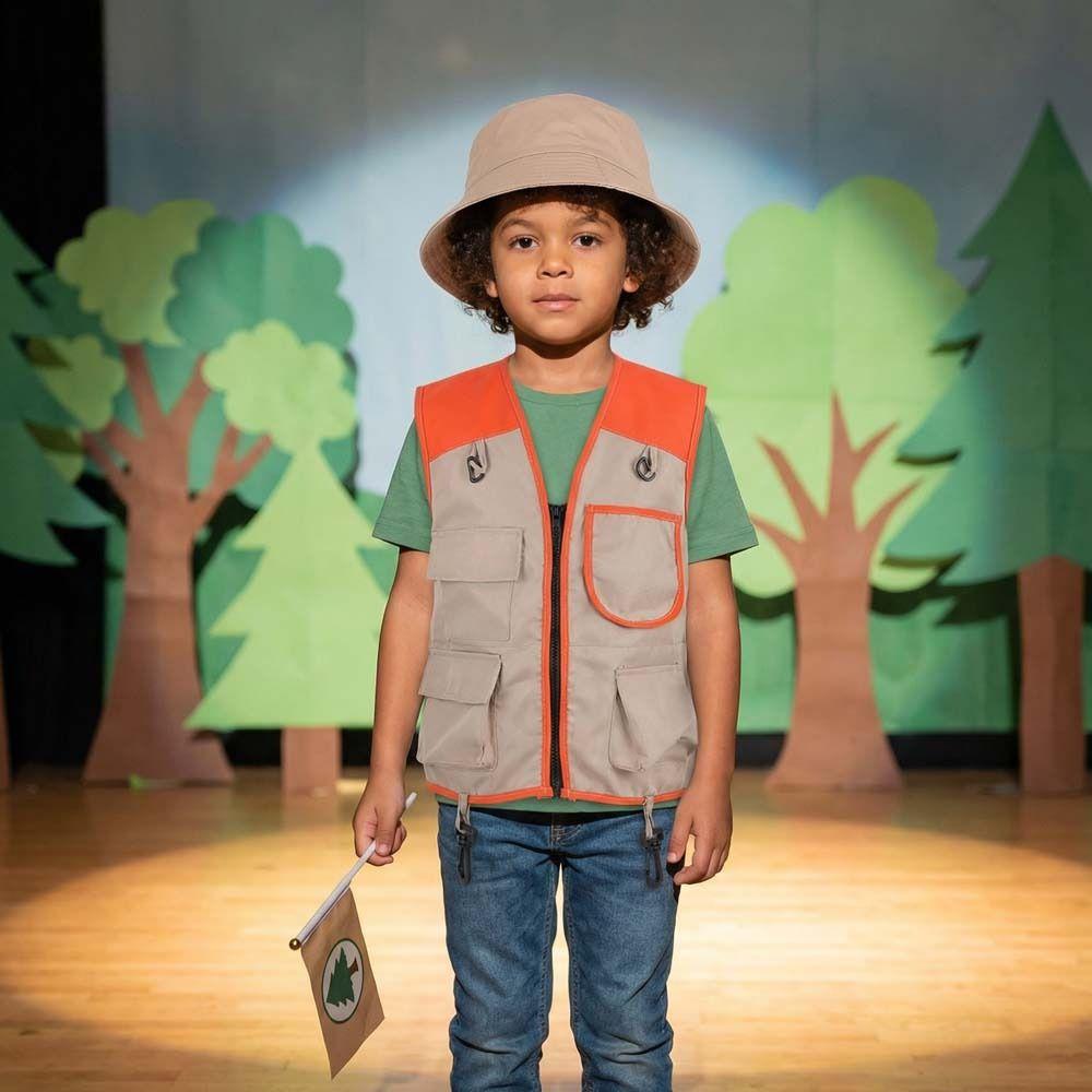 Summer Clothing Outdoor Adventure Kit Tool Clothing Pretend Play Costumes Outdoor Adventure