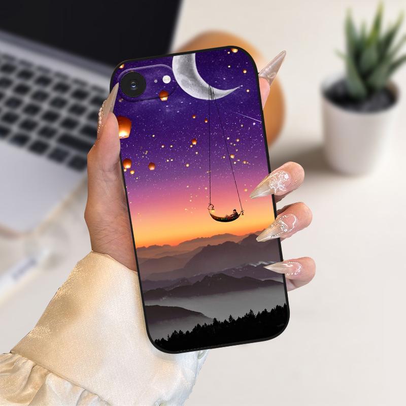For Apple iPhone 16e Case A3409 A3212 Cute Animal Color Tiger Soft Silicone Phone Coque Cover For iPhone SE4 Protective Fundas