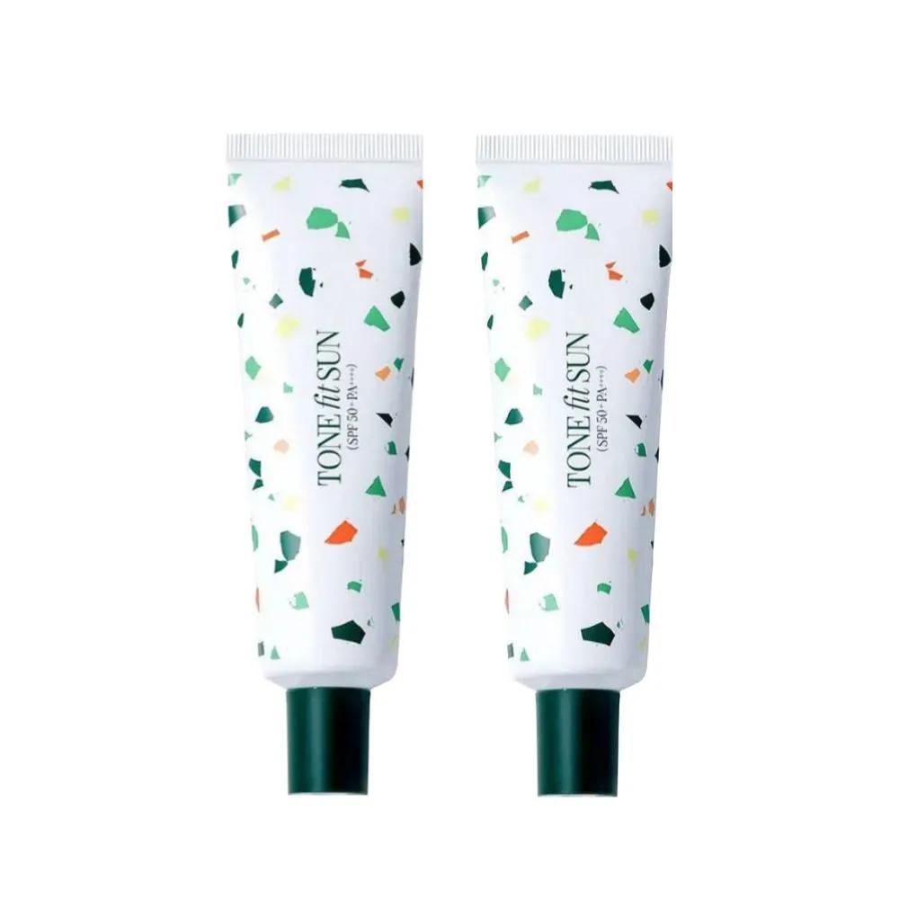 TONE fit SUN Tone Correcting Sun Cream Tone Up 50ml 2 Pieces