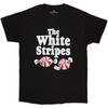 The White Stripes T-Shirt: Peppermints (Black) OFFICIAL NEW