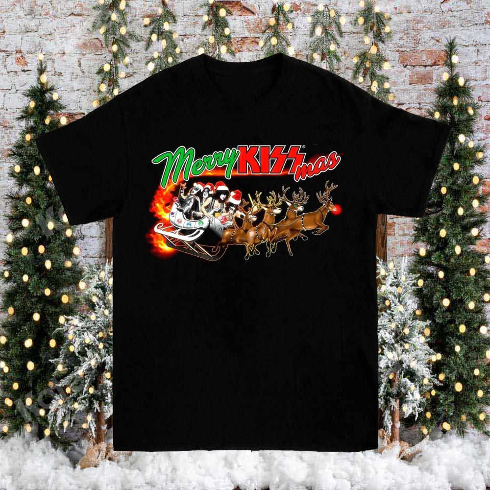 

kissmass band Christmas T-shirt Cotton For men Women All Size S-4XL VN2153 Unisex T-Shirt XXXXL