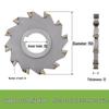 Carbide Three-Sided Disc Milling Cutter