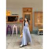 Suspender Long Dress To Ankle Extended Version Waist Beautiful Texture Tall Long Dress