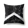 Polyester Pillow Case Automobile Decoration Home Printed Pillow Case Waist Cushion Cover Car Cushion Head Cushion Cover