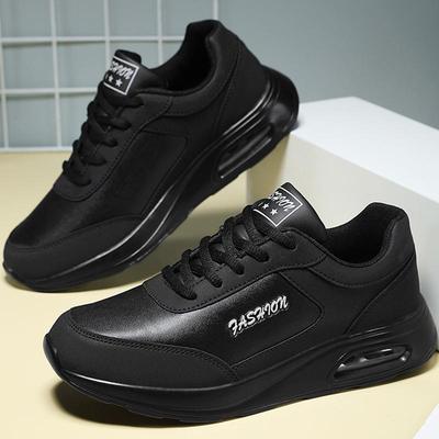 Spring and Autumn Women's Shoes PU Air Cushion Bottom Large Size Air Cushion Women's Sports Shoes