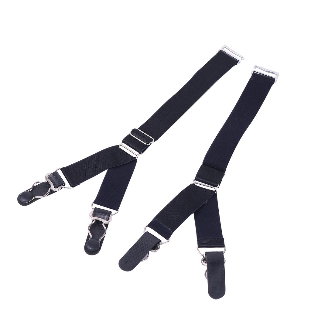 Reggicalze Elastico a Y: Portacalze Corsetto Regolabile con Clip Metallica a Becco d'Anatra per Lingerie e Abiti da Sposa