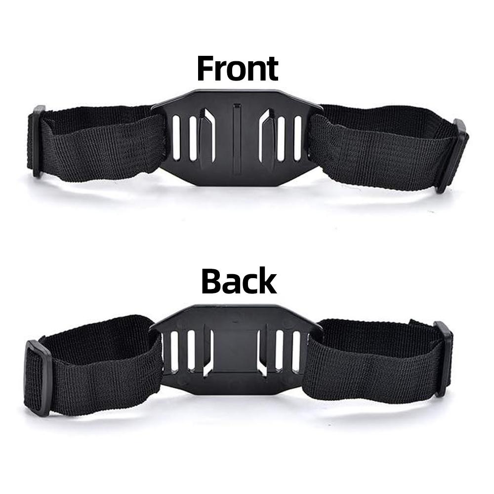 Bicycle Helmet Strap Mount Holder For GoPro Hero 13 12 11 10 9 8 Insta360 SJCAM SJ4000 AKASO DJI Osmo Action Camera Accessories