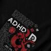 Men T Shirt Gifts ADHDD Roll For Concentration Idea Y2K Graphic Short Sleeve Unisex Clothes T Shirts