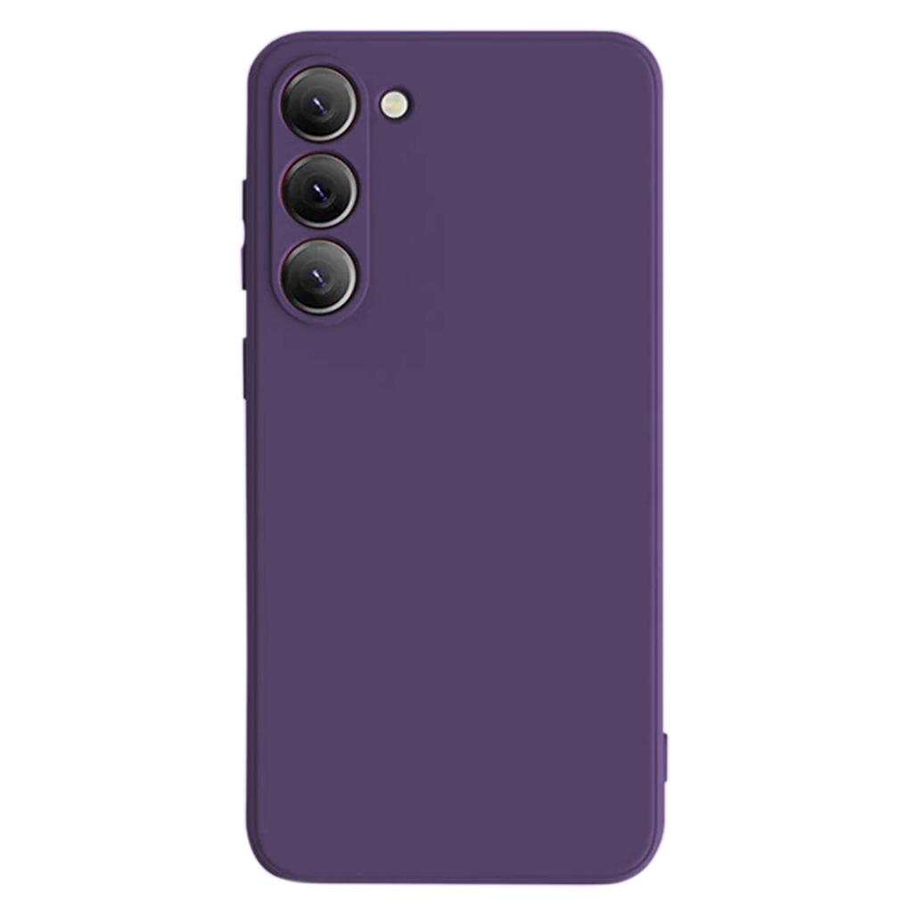 KALEBOL KLB-TPU003 For Samsung Galaxy S23+ Case Anti-Scratch Solid Color TPU Phone Cover