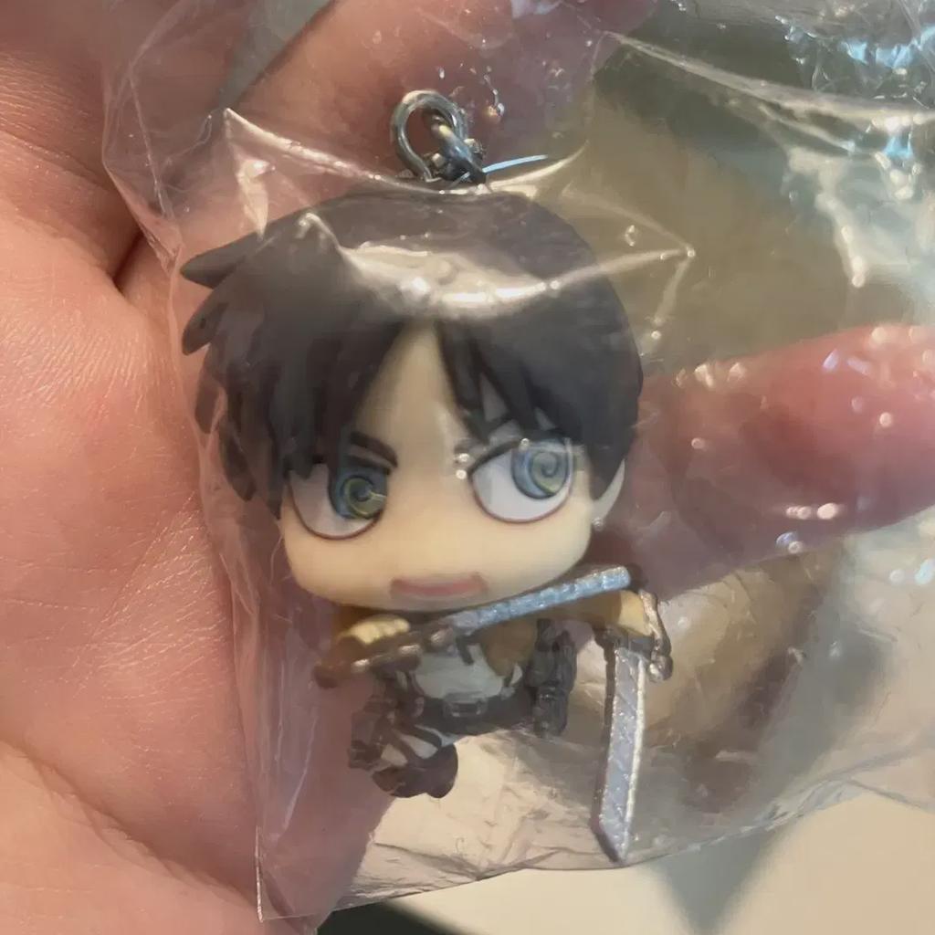 Attack On Titan Eren Keyring Key Holder Unused New Product