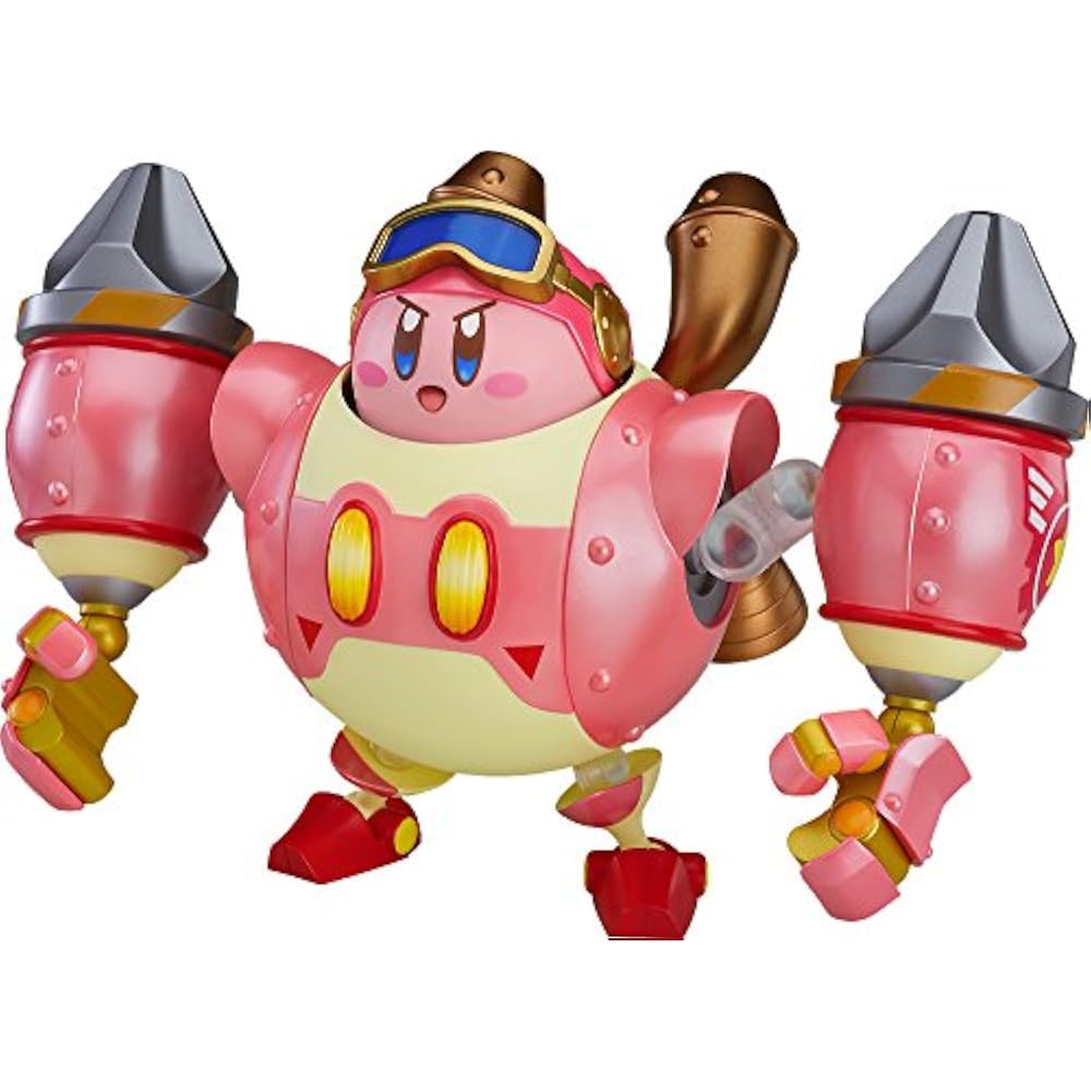 Nendoroid Kirby from A Star Robobo Planet Robobo Armor & Kirby Non-Scale Plastic Pre-painted Acti...